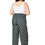 Thumbnail: Blue Beige Women Plus Size Trousers
