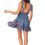 Miniatura: <span style="color:red">Rojo</span> <span style="color:blue">Azul</span> <span style="color:white">Blanco</span> Vestido de Mujer