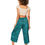 Thumbnail: Green Navy Blue Beige Women Trousers