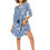 Miniatura: Beige Navy Blue <b>Women</b> <i>Dress</i>