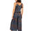 Miniatura: Navy Blue Brown Orange <b>Women</b> <b>Jumpsuit</b>