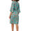 Miniatura: Turquoise Pink Orange <b>Women Dress</b>