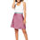 Thumbnail: Pink Grey Gold Women Skirt