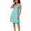 Thumbnail: Turquoise Yellow Pink Women Dress
