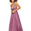 Thumbnail: Pink Grey Gold Women Dress