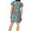 Miniatura: Turquoise Purple Yellow <b>Women Dress</b>
