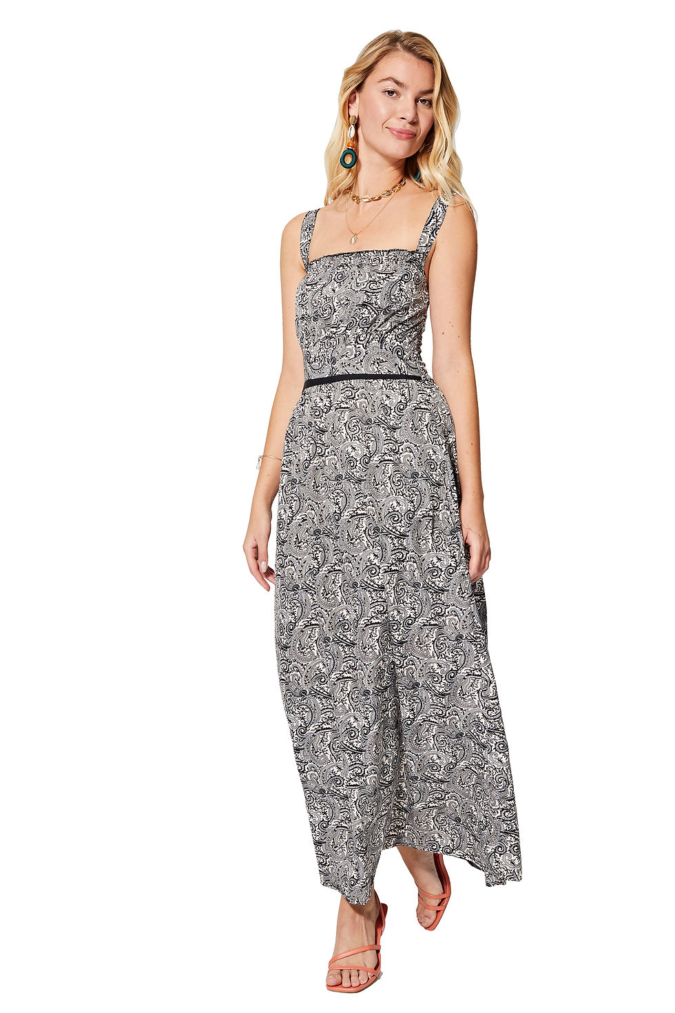 Black White Women Dress