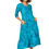 Miniatura: Vestido de Mujer Turquesa Azul Marino