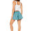 Miniatura: Turquoise Navy Blue Pink Women Short