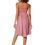 Thumbnail: Pink Blue Gold Women Dress