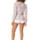 Thumbnail: Cream Pink Brown Women Shirt