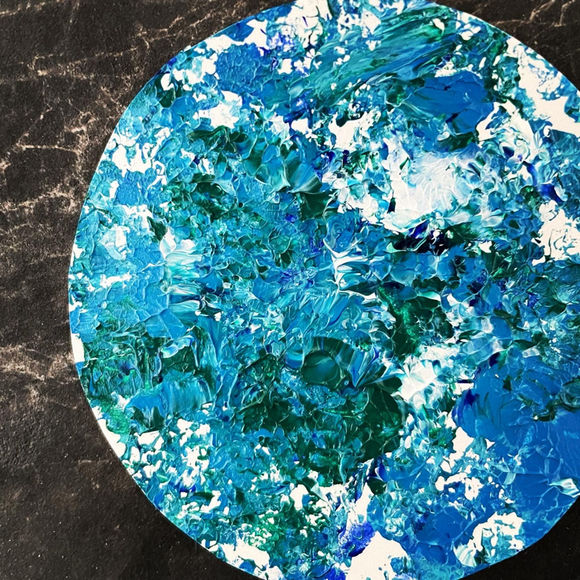 Planets Painting Step 9