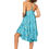 Thumbnail: Green Blue Brown Women Dress