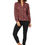 Thumbnail: Black Beige Red Women Shirt